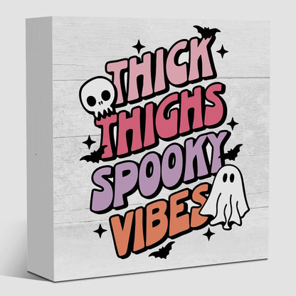 Cute Halloween Decor, Happy Halloween Dog Decorations, Spooky Ghost Decor for Home Office, Spider Webs Scary Decorations 5 x 5 inches A11