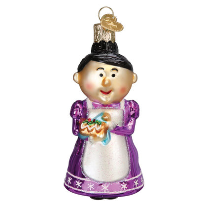 Old World Christmas Bumble (Rudolph The Red-Nosed Reindeer) Glass Blown Ornament for Christmas Tree, Handcrafted Holiday Decoration, Rudolph Collection