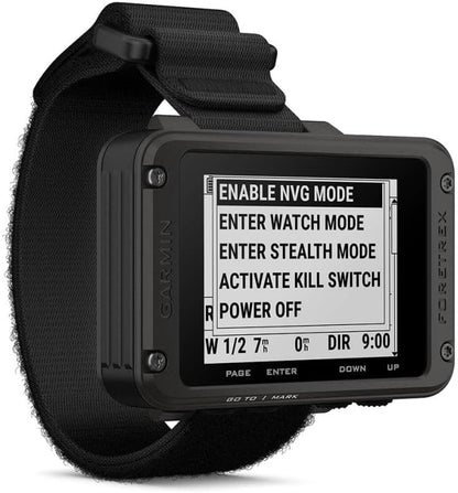 Garmin Foretrex 801, Wrist-Mounted GPS Navigation with Strap, Upgraded Multi-Band GNSS, Longer Battery Life