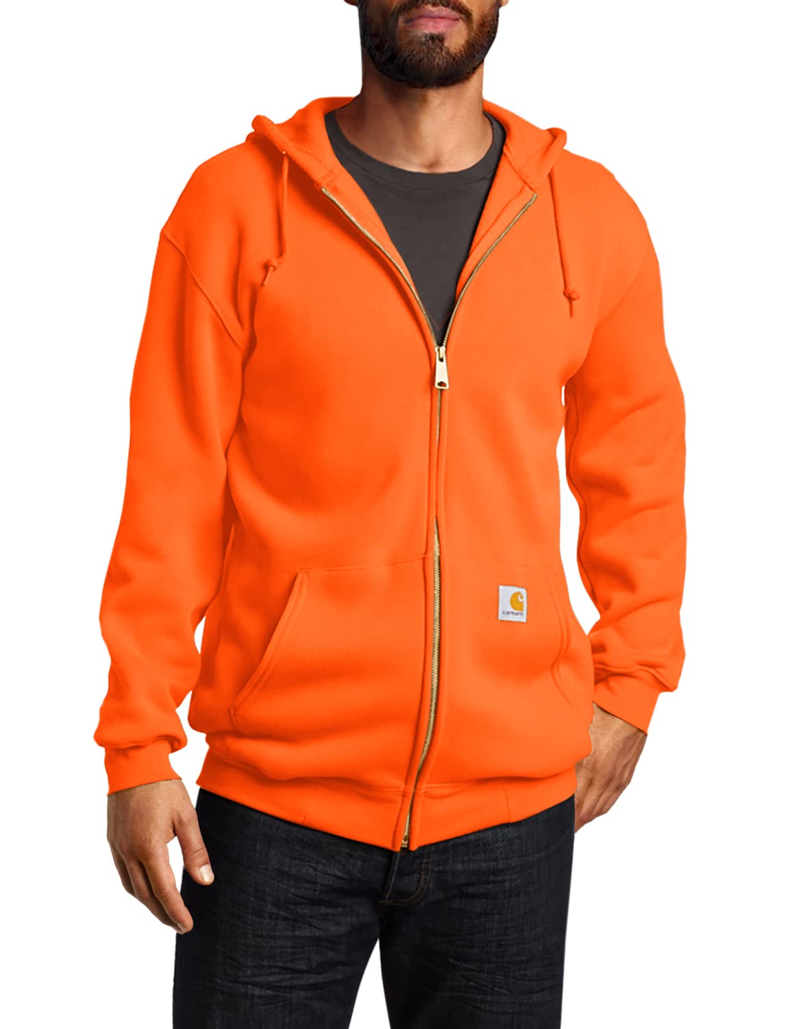 Carhartt Men's K122 Loose Fit Midweight Full-Zip Sweatshirt