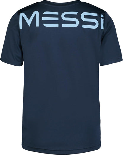 Boys' Lifestyle Short Sleeve Top, Loose-fit Shirt with Logo, Comfortable
