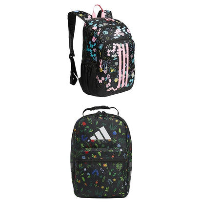 adidas Creator Laptop Backpack for Women and Men, Comfortable and Durable Small Athletic Bag, Camouflage Carbon/Black/Impact Orange, One Size