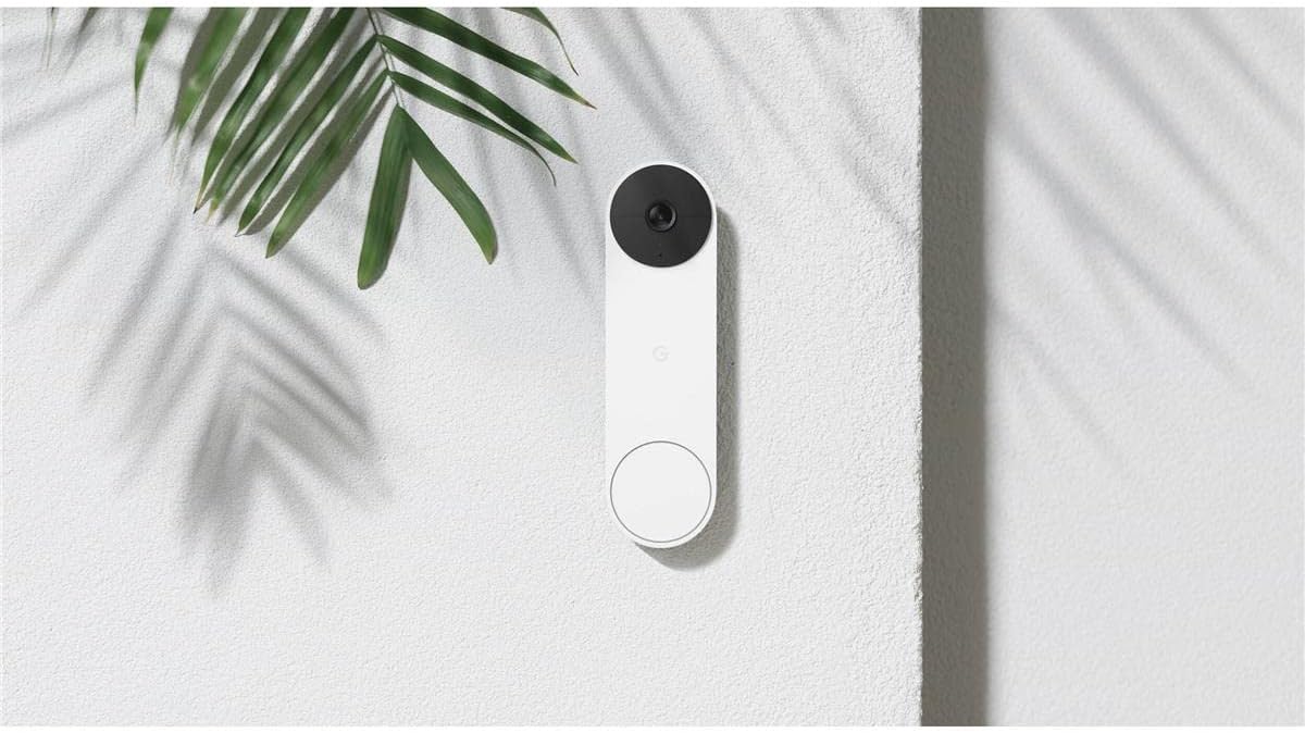 Google Nest Doorbell (Battery) - Snow