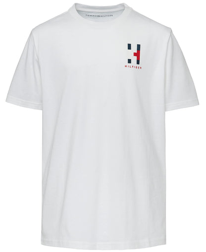 Tommy Hilfiger Boys' Short Sleeve Solid Matt Crew Neck T-Shirt, Soft, Comfortable, Relaxed Fit