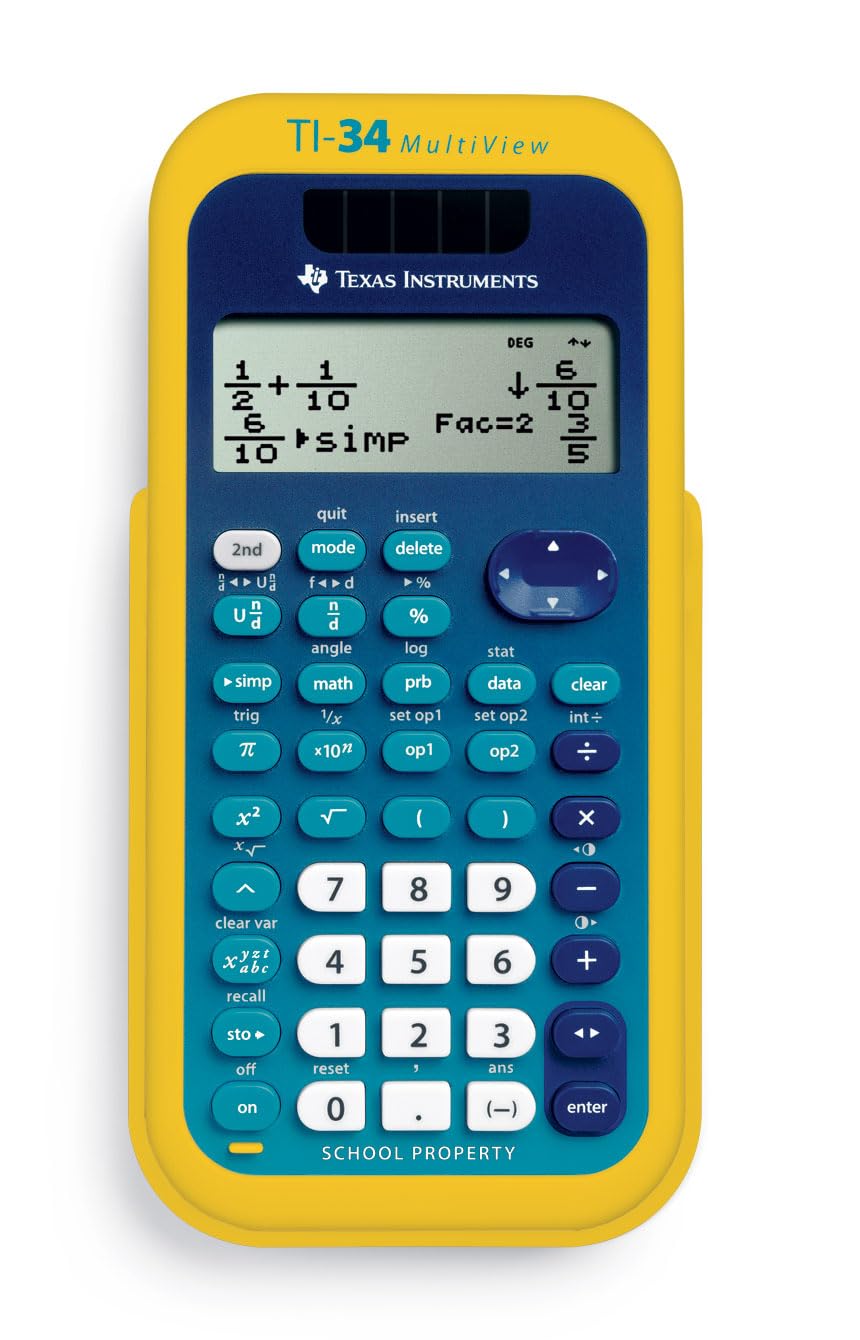 Texas Instruments TI-34 MultiView Scientific Calculator