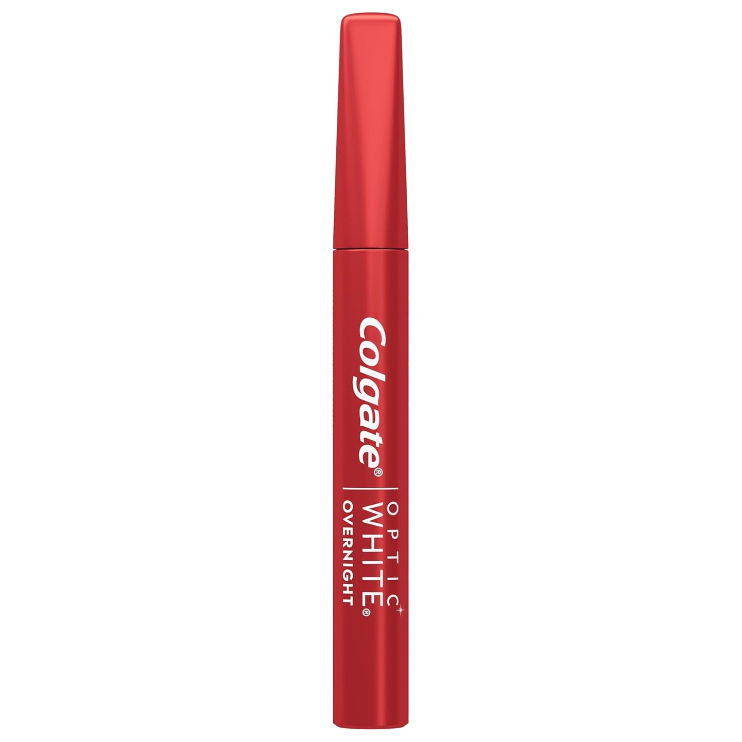 Colgate Optic White Overnight Teeth Whitening Pen, Hydrogen Peroxide Teeth Whitening Pen, Visibly Whiter Teeth In Just 1 Week When Used as Directed, 21 Whitening Treatments, 0.08 fl oz