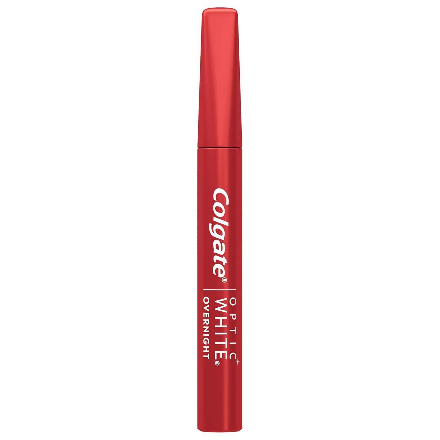Colgate Optic White Overnight Teeth Whitening Pen, Hydrogen Peroxide Teeth Whitening Pen, Visibly Whiter Teeth In Just 1 Week When Used as Directed, 21 Whitening Treatments, 0.08 fl oz
