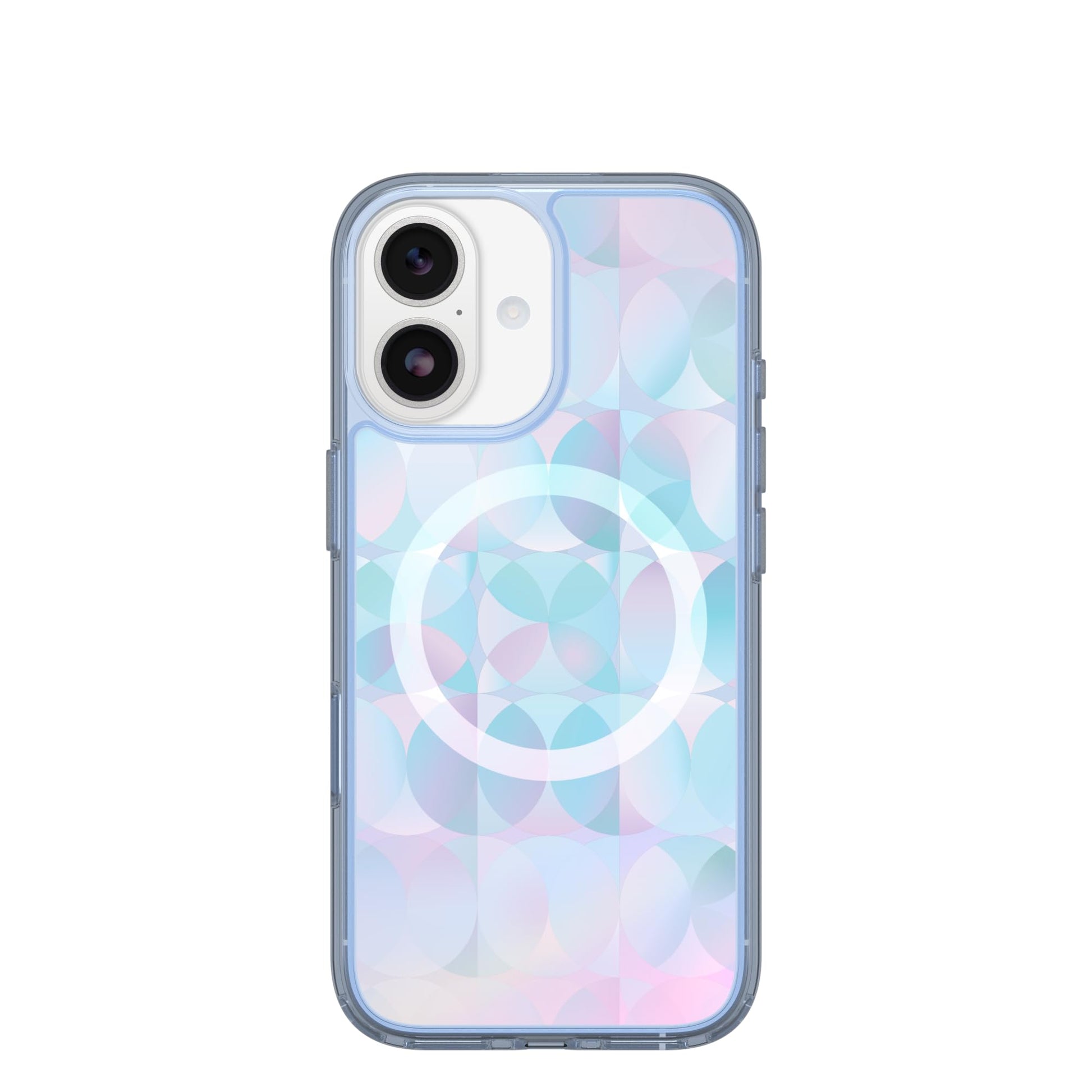 OtterBox iPhone 17 Symmetry Series Clear Case - Golden Bloom - Green