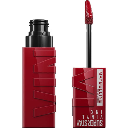 Maybelline Super Stay Vinyl Ink Longwear No-Budge Liquid Lipcolor Makeup, Highly Pigmented Color and Instant Shine, Cheeky, Rose Nude Lipstick, 0.14 fl oz, 1 Count