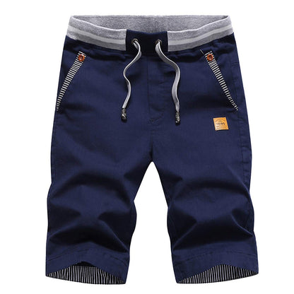 Tansozer Men's Shorts Casual Classic Fit Drawstring Summer Beach Shorts with Elastic Waist and Pockets