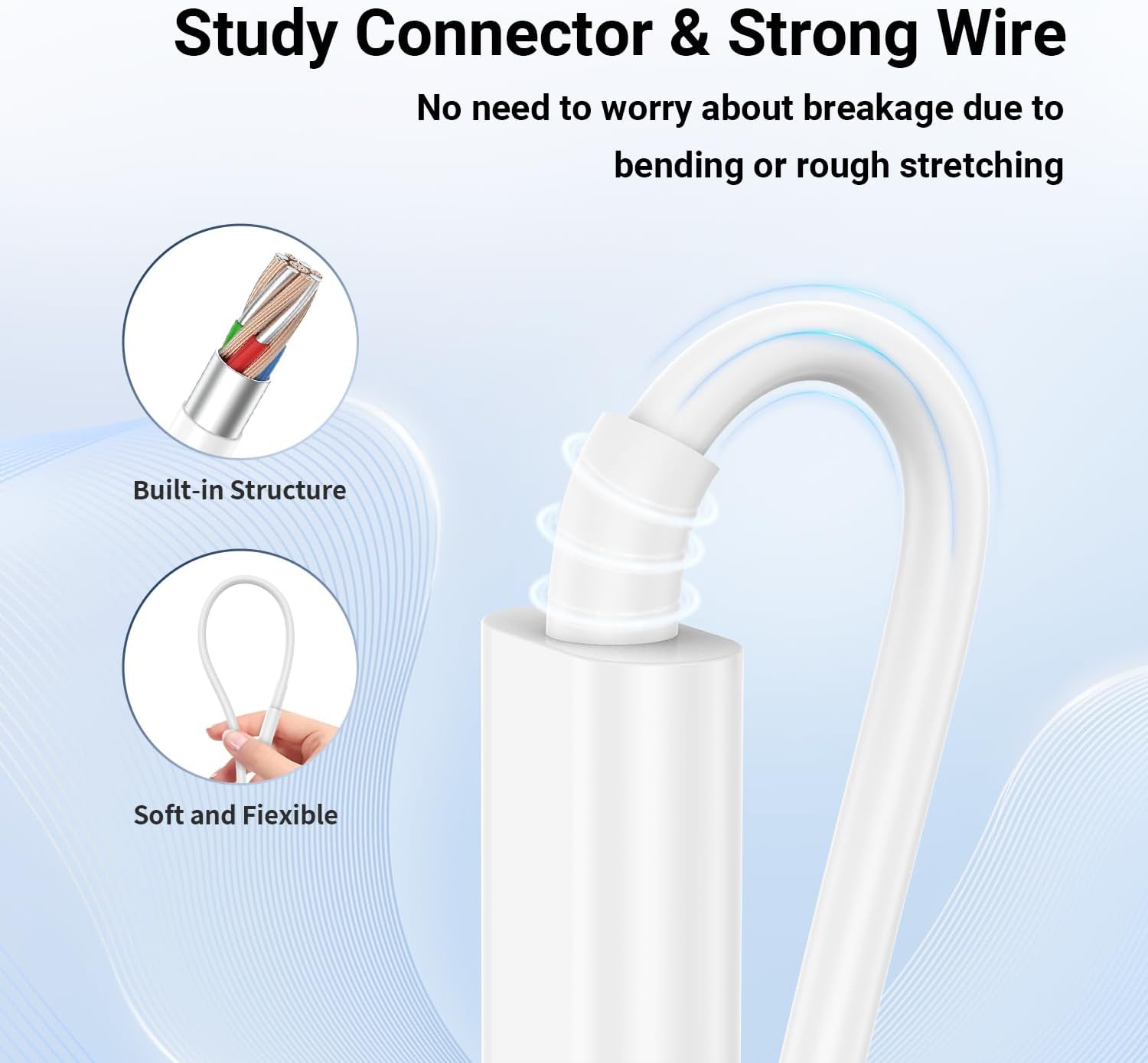 Essri i Phone Charger Fast Charging 10 FT, 3-Pack 20W PD USB C Charger Block with iPhone 14 13 Charging Cable 10 Foot, Compatible with iPhone 14 Pro/13Pro Max/12/11Pro/Mini - White