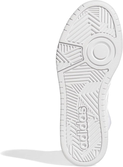 adidas Womens Hoops 3.0 High Sneakers Shoes Casual - White