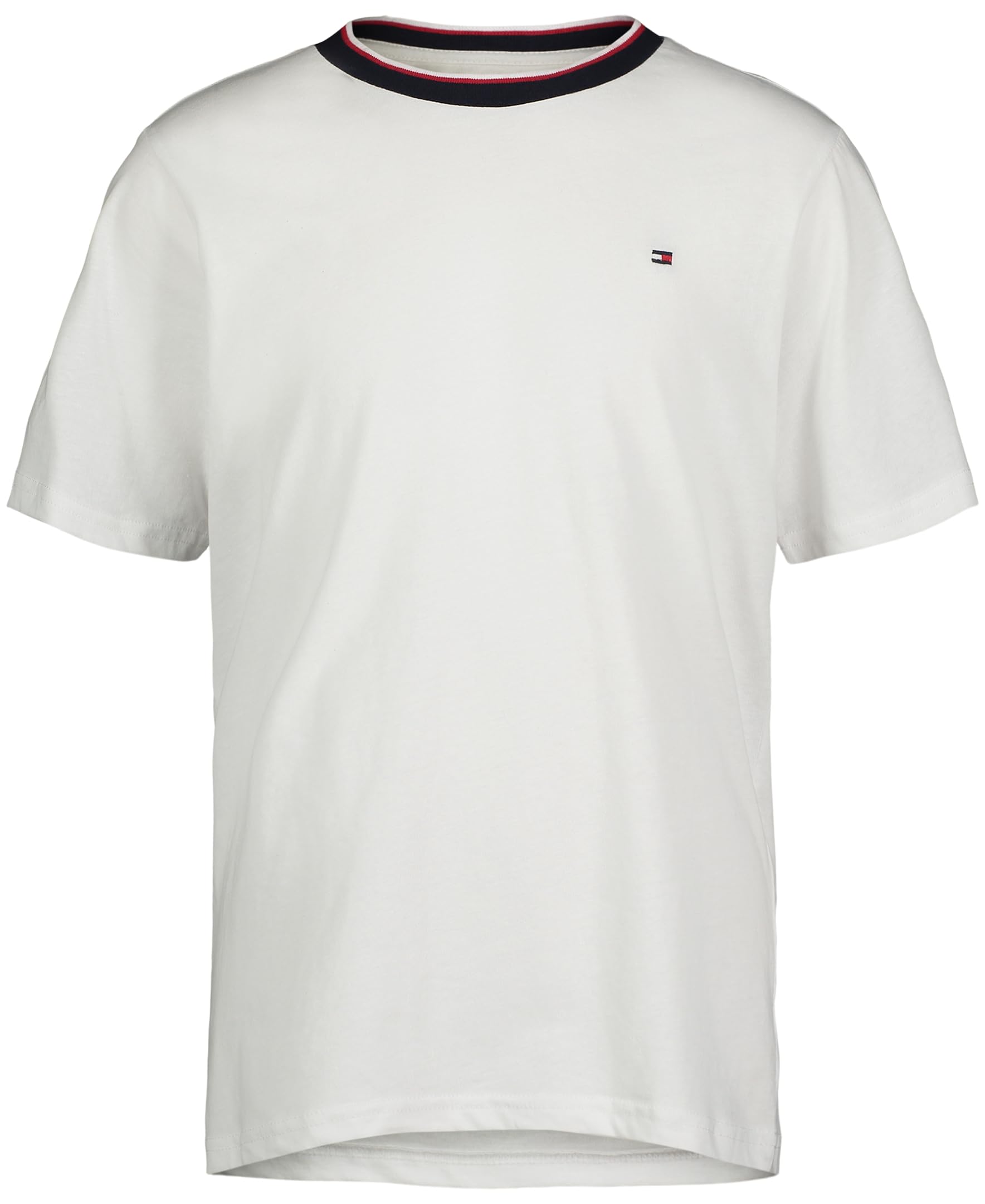 Tommy Hilfiger Boys' Legacy Short Sleeve Yd Ringer Crew Neck T-Shirt