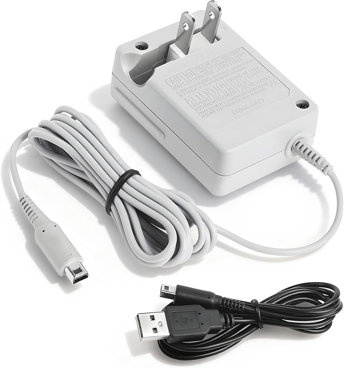 3DS Charger for Nintendo 3DS/ DSi/DSi XL/ 2DS/ 2DS XL/New 3DS 100-240V Wall Plug Adapter