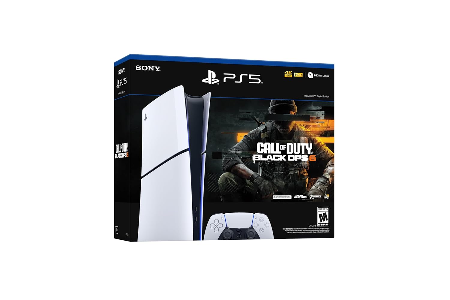 PlayStation®5 Digital Edition – Call of Duty®: Black Ops 6 Bundle (model group – slim)