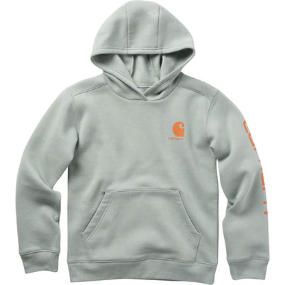 Carhartt Boys' Long-Sleeve Hooded Graphic Sweatshirt