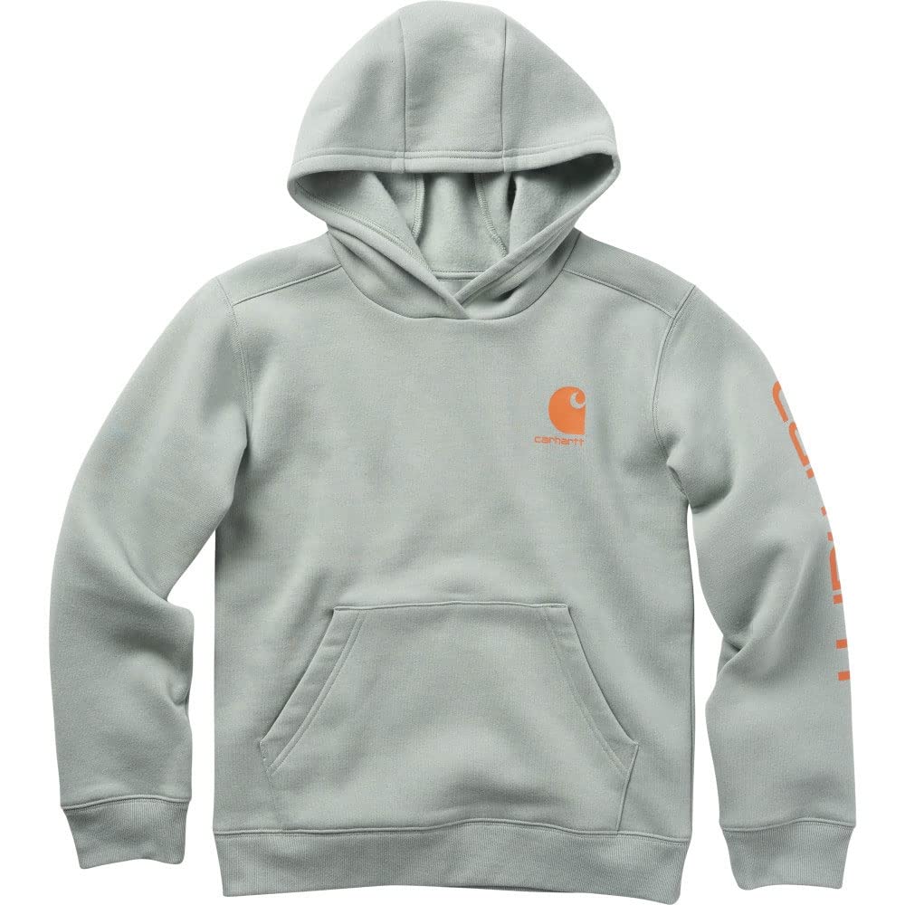 Carhartt Boys' Long-Sleeve Hooded Graphic Sweatshirt