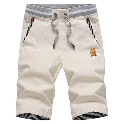 Tansozer Men's Shorts Casual Classic Fit Drawstring Summer Beach Shorts with Elastic Waist and Pockets