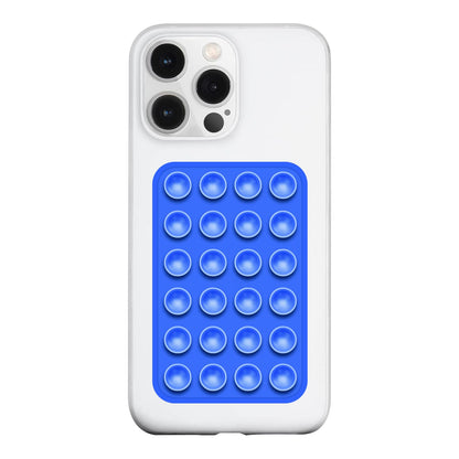 Silicone Suction Phone Case Mount, Silicon Adhesive Phone Accessory for Smartphones, Hands-Free Mirror Shower Phone Holder for Selfies, Tiktok Videos (Light Pink)