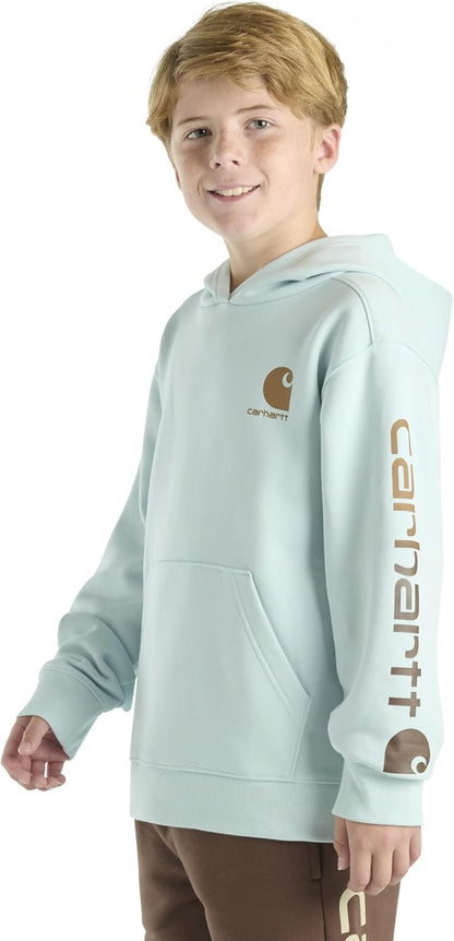 Carhartt Kid's CA6272 Long-Sleeve Graphic Sweatshirt - Boys