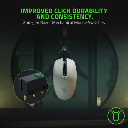 Razer Orochi V2 Mobile Wireless Gaming Mouse: Ultra Lightweight - 2 Wireless Modes - Up to 950 Hr Battery Life - Mechanical Mouse Switches - 5G Advanced 18K DPI Optical Sensor - Quartz Pink