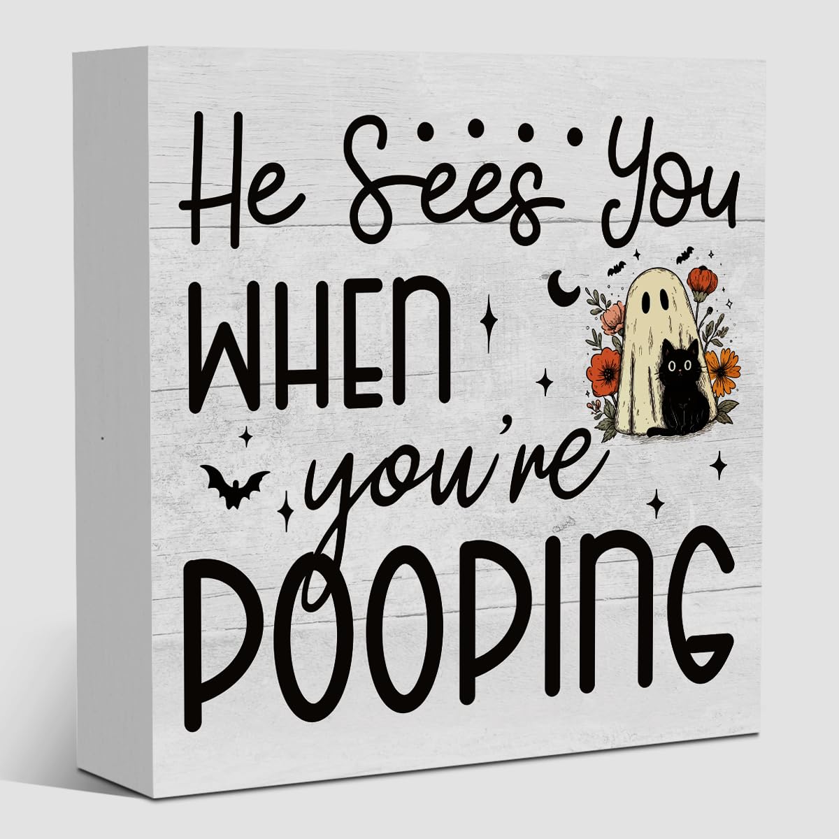 Cute Halloween Decor, Happy Halloween Dog Decorations, Spooky Ghost Decor for Home Office, Spider Webs Scary Decorations 5 x 5 inches A11