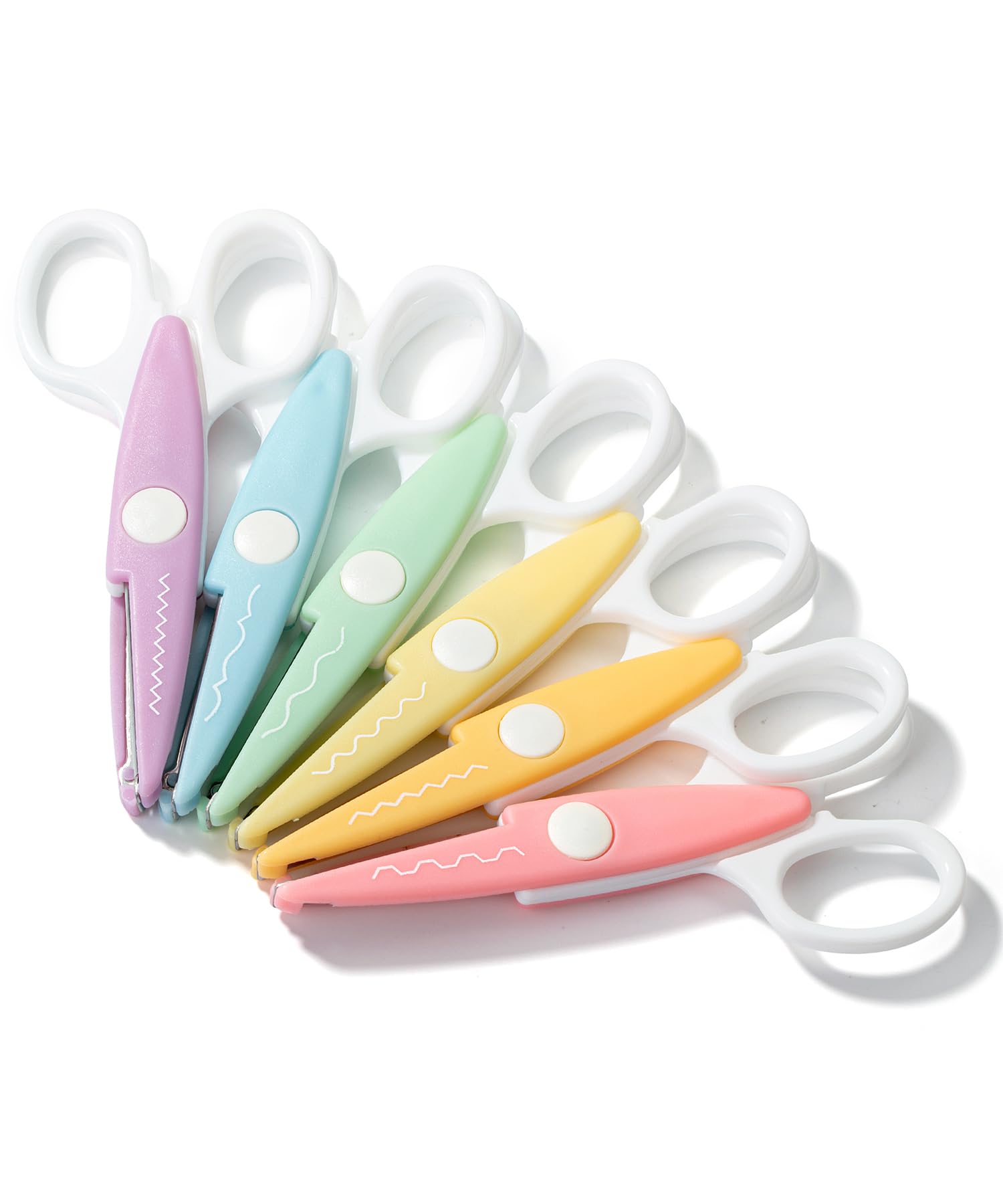 Mr. Pen Craft Scissors - Decorative Edge, 6 Pack, Zig Zag, Scrapbooking, Fancy, Pattern, Design