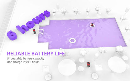 17.5"" Portable DVD Player with 15.6"" Large HD Screen, 6 Hours Rechargeable Battery, Support USB/SD Card/Sync TV and Multiple Disc Formats, High Volume Speaker, Black