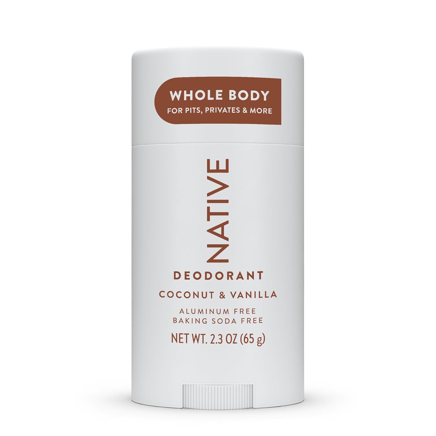 Native Whole Body Deodorant Stick Contains Naturally Derived Ingredients, Deodorant for Men and Women | 72 Hour Odor Protection, Aluminum Free with Coconut Oil and Shea Butter | Coconut & Vanilla