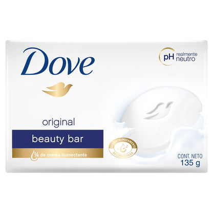 Dove Beauty Bar Gentle Skin Cleanser Moisturizing for Gentle Soft Skin Care Original Made With 1/4 Moisturizing Cream 3.75 oz, 14 Bars