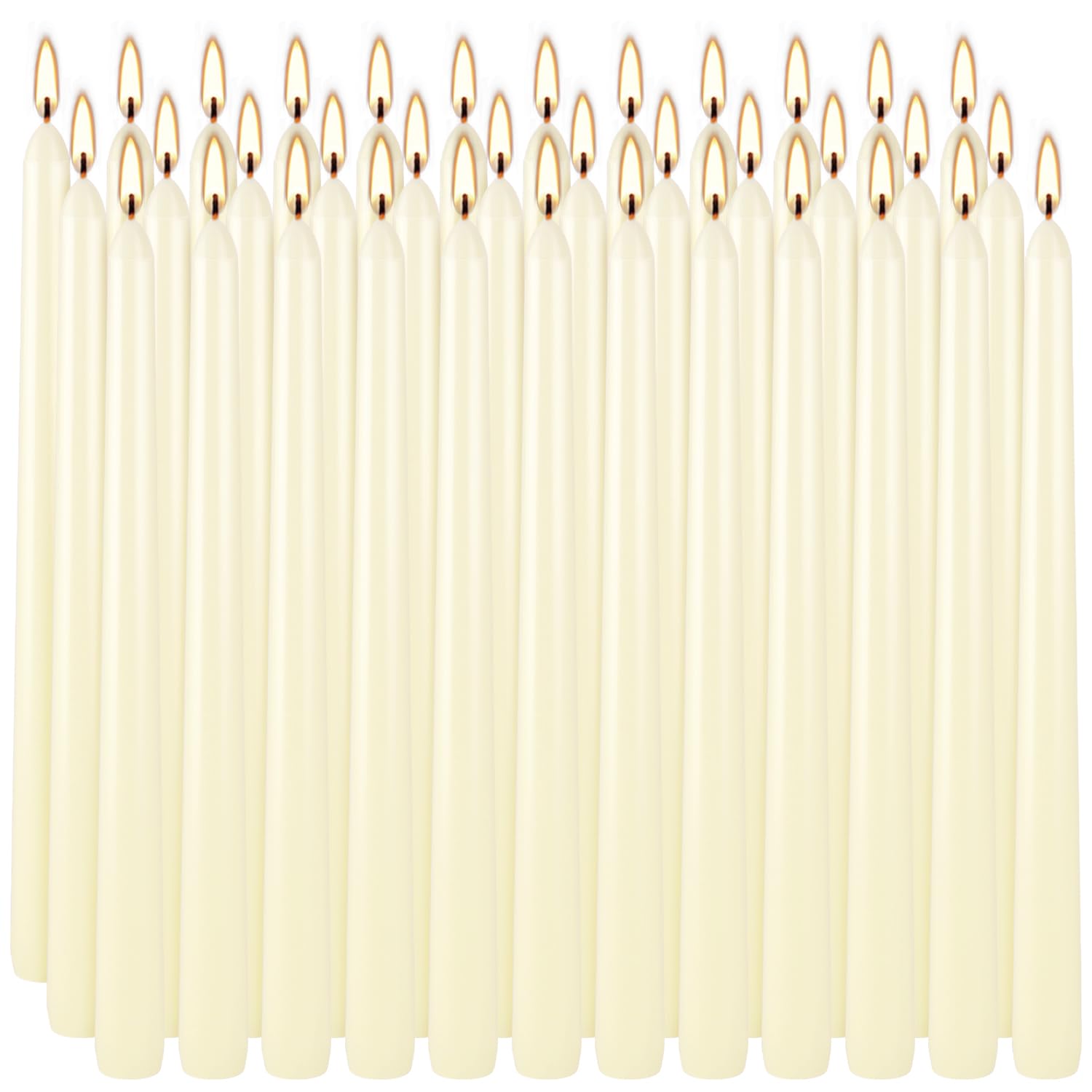 12PCS 10-Inch Black Bleeding Taper Candles,Vampire Tears Taper Candles- Unscented Ideal for Halloween, Christmas, Rituals, and Themed Party Decor