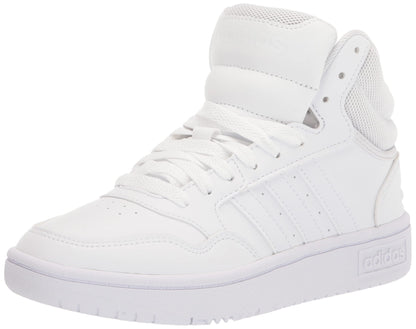 adidas Womens Hoops 3.0 High Sneakers Shoes Casual - White