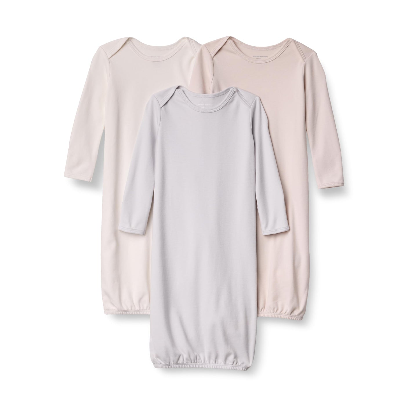 Amazon Essentials Unisex-Baby Long Sleeve Sleeper Cotton Gown