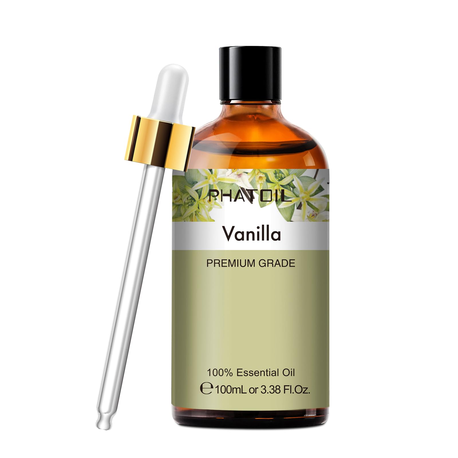 3.38FL.OZ Coconut & Vanilla Fragrance Oils for Aromatherapy, Essential Oils for Diffusers for Home, Perfect for Diffuser, Yoga, DIY Candle and Soap Making - 100ml