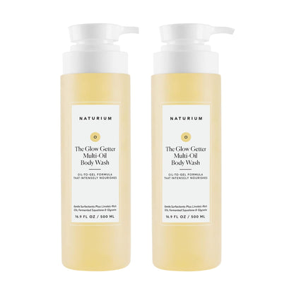 Naturium The Smoother Glycolic Acid Exfoliating Body Wash, Soft & Smoothing Cleanser, 16.9 oz