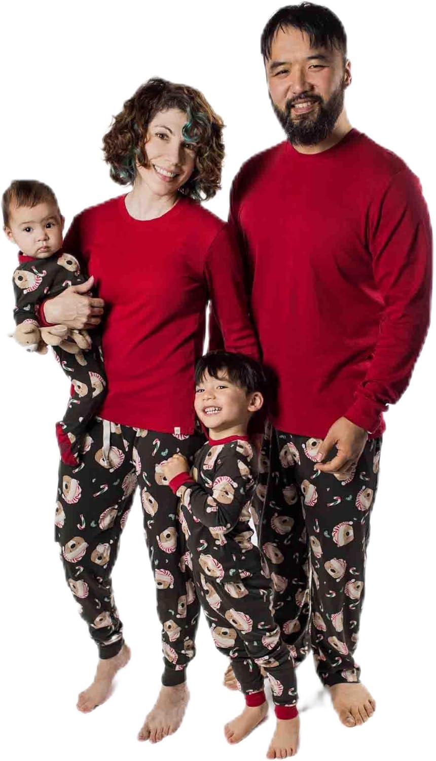 Burt's Bees Baby and Family Matching Holiday Organic Cotton Pajamas
