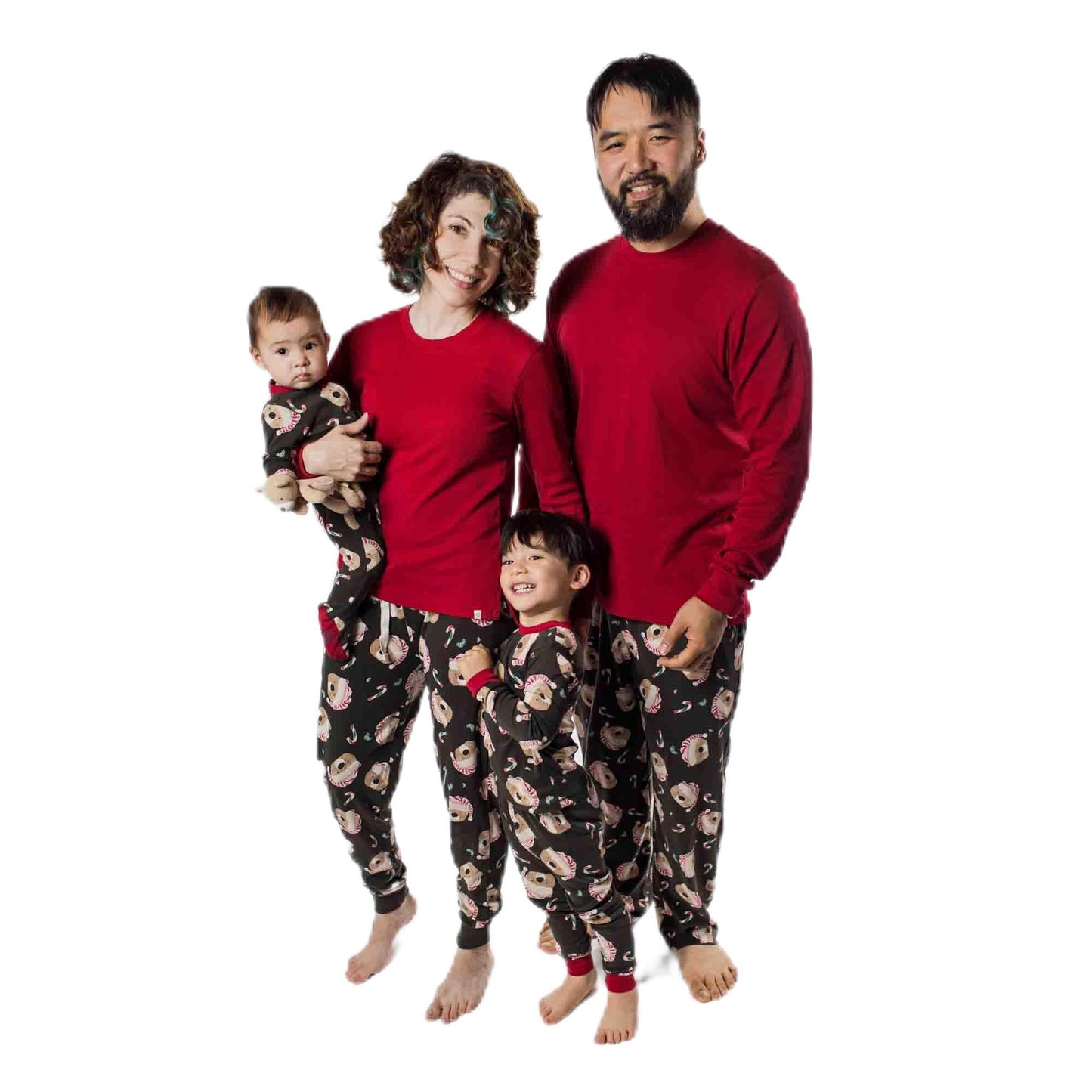 Burt's Bees Baby and Family Matching Holiday Organic Cotton Pajamas