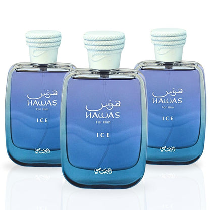 RASASI Hawas For Men - Eau de Parfum Spray 100ML (3.4 Oz), Premium Arabian Perfume for Men, A Signature Scent for Long-Lasting Fragrance - Ideal Men Perfumes For Special Occasions & Daily Elegance