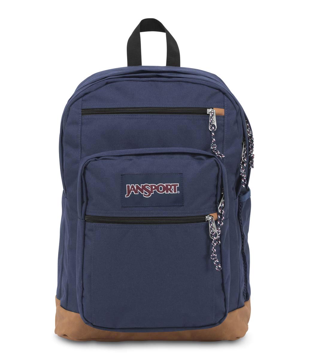 JanSport Cool Backpack, with 15-inch Laptop Sleeve - Large Computer Bag Rucksack with 2 Compartments, Ergonomic Straps, Black