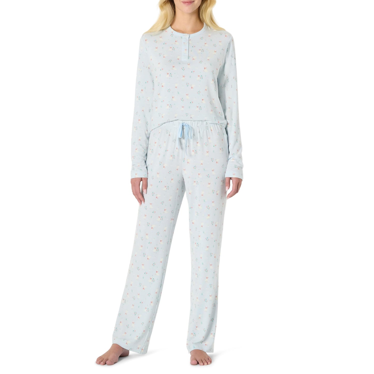 Amazon Essentials x Sofia Grainge Unisex Babies' Snug-Fit Cotton Footed Pajamas