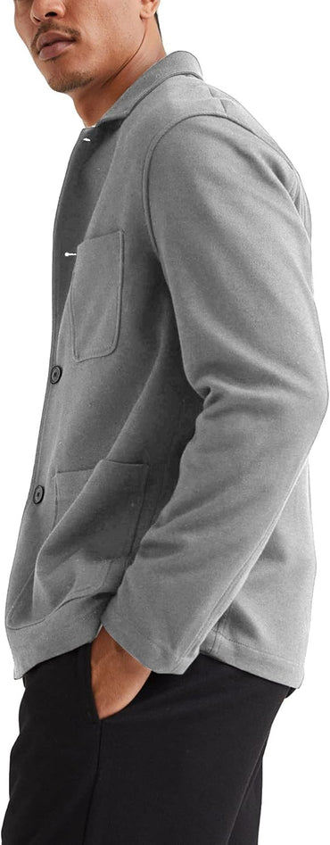 WZIKAI Men's Casual Sport Coat Jacket Regular Fit Lightweight Suit Jacket for Men