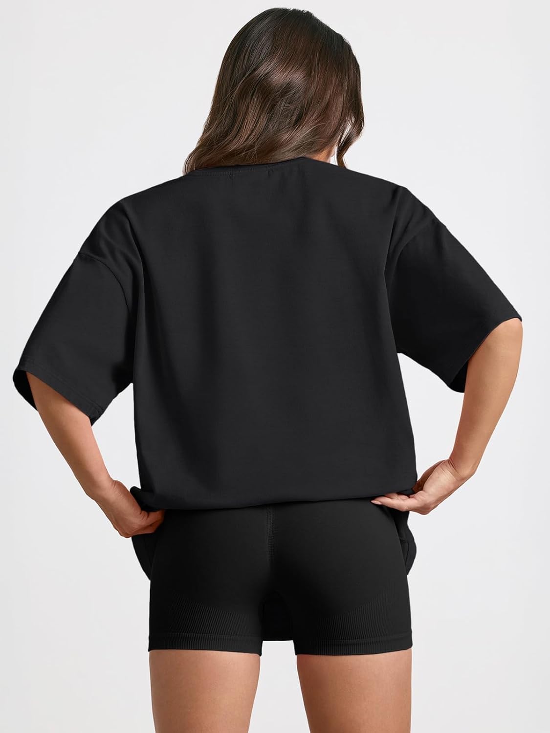 Trendy Queen Womens Oversized Summer T Shirts Plus Size Batwing Cute Casual Tops Short Sleeves Fashion Workout Clothes