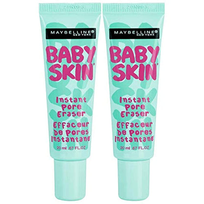 Maybelline Baby Skin Instant Pore Eraser Primer Makeup, Clear, 1 Count