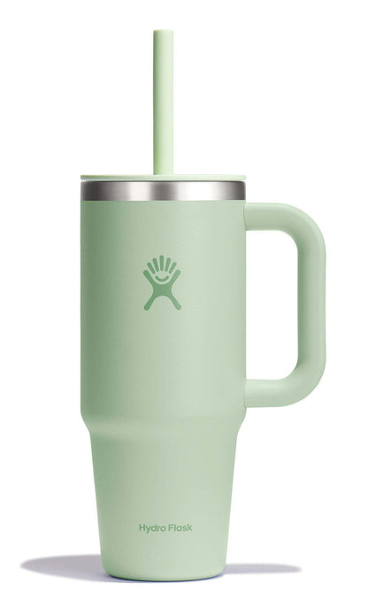 Hydro Flask 32 Oz Travel Tumbler with Handle, Lid and Straw - Insulated Stainless Steel in Holiday Punch