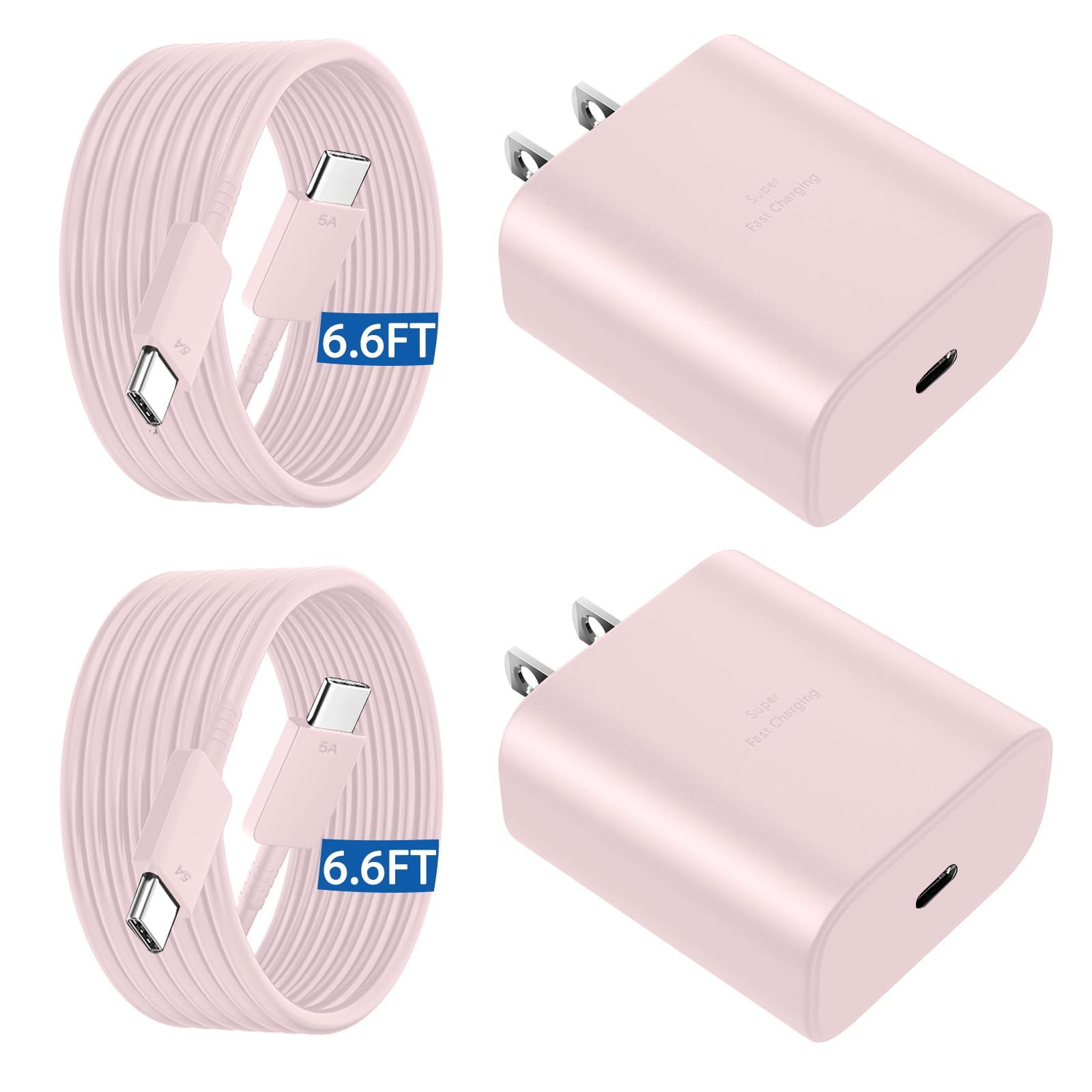 45W Samsung Super Fast Phone Charger, USB C Fast Charger Samsung Charge Fast Charging Cord Samsung Galaxy S25 S24 Ultra Charge 10FT Type C Charging Cable for Samsung Galaxy S25 Ultra/S25/S24/S23/S22