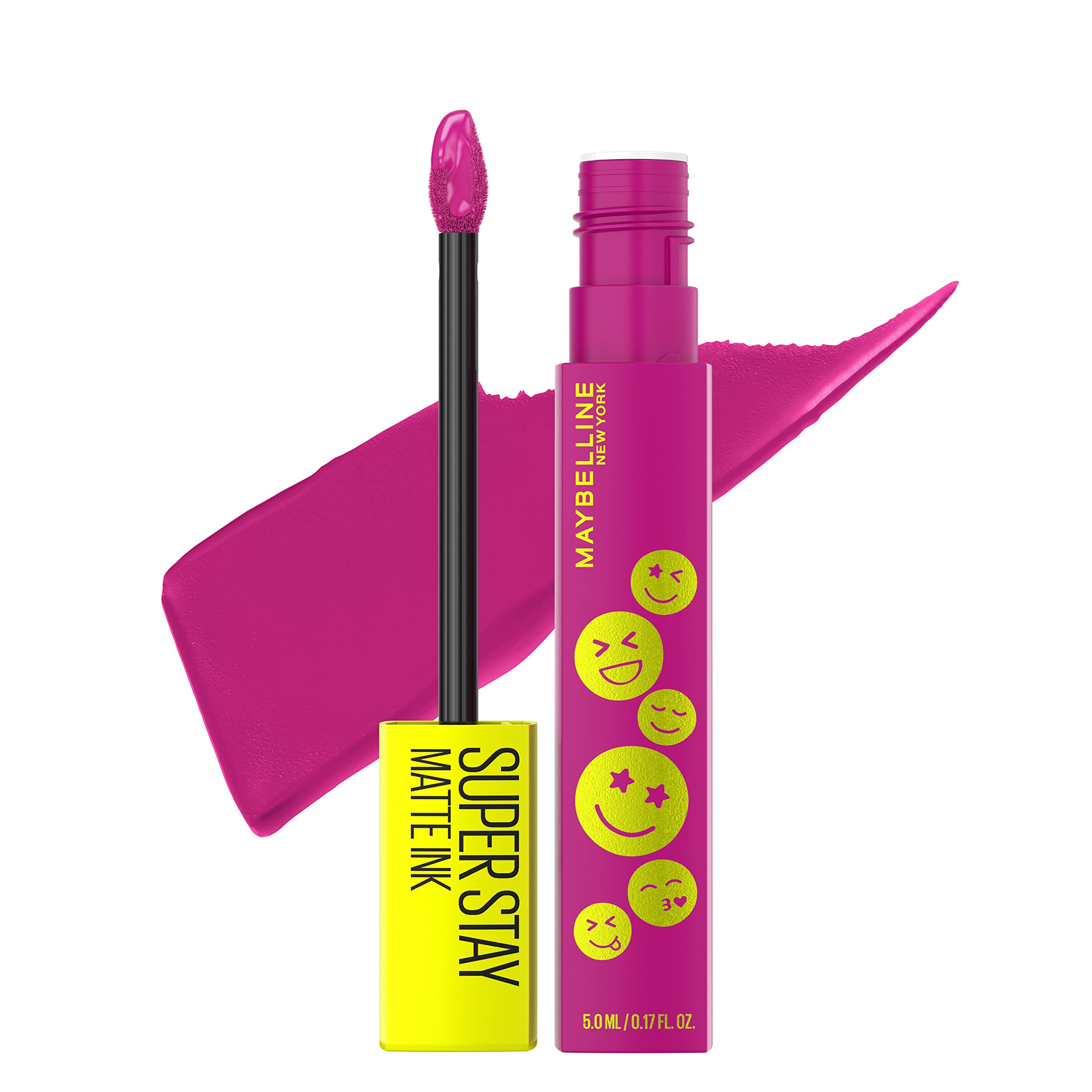 Maybelline Super Stay Matte Ink Liquid Lipstick Makeup, Long Lasting High Impact Color, Up to 16H Wear, Seductress, Light Rosey Nude, 1 Count