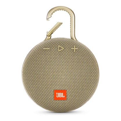 JBL Clip 3, Dusty Pink - Waterproof, Durable & Portable Bluetooth Speaker - Up to 10 Hours of Play - Includes Noise-Cancelling Speakerphone & Wireless Streaming