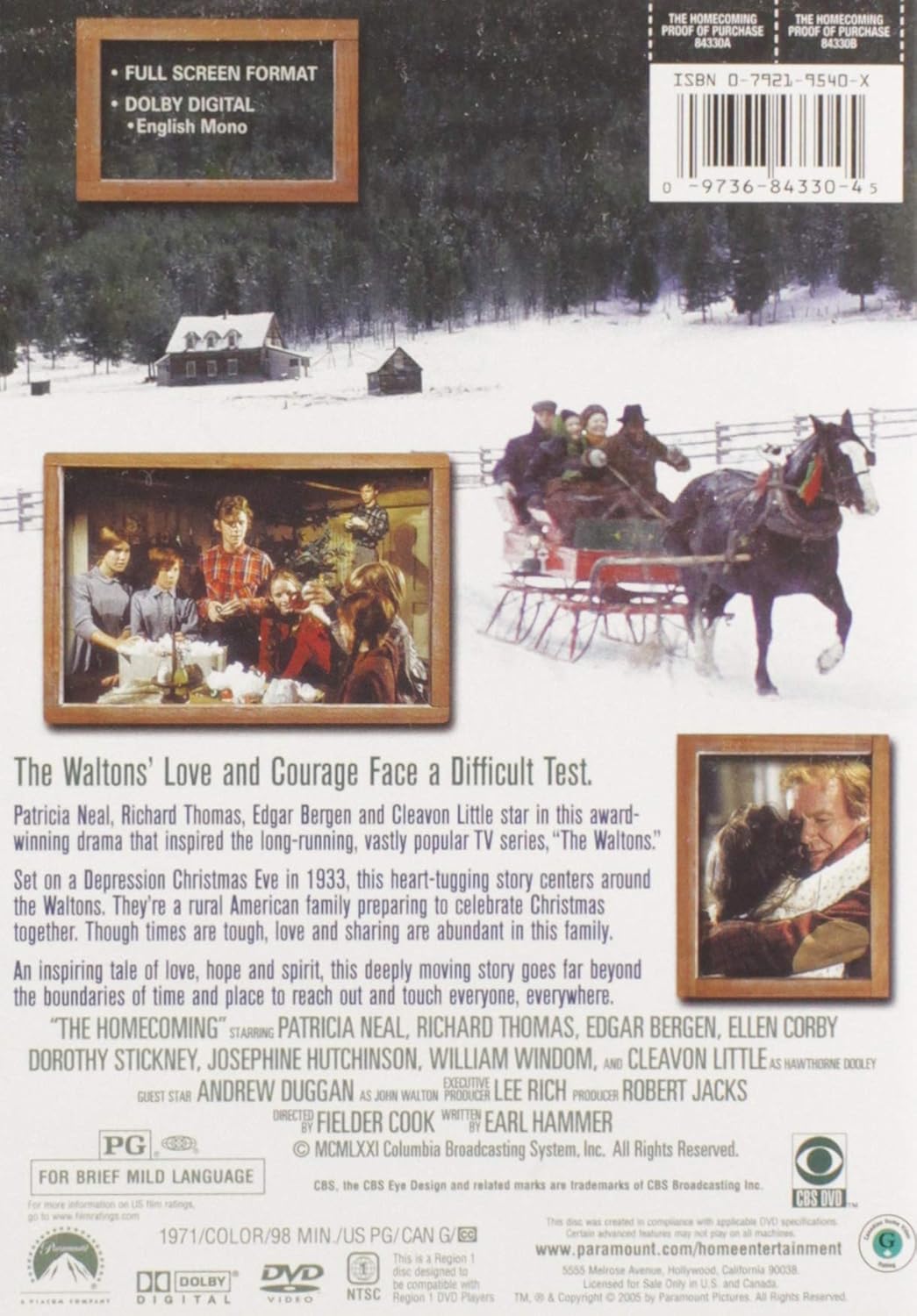 The Homecoming: A Christmas Story