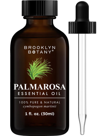 Brooklyn Botany Peppermint Essential Oil - Huge 4 Fl Oz - 100% Pure and Natural - Premium Grade with Dropper - for Aromatherapy and Diffuser