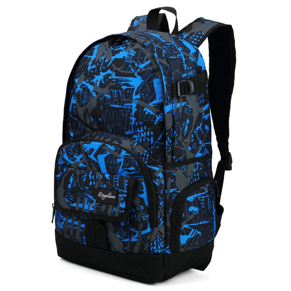 rickyh style School Backpack Travel Bag for Men & Women Lightweight College Back Pack with Laptop Compartmen